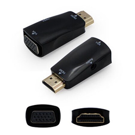 Sonicboom Add-onputer Peripherals, L Addon Hdmi Male To Vga Female Black Adapter SO131904